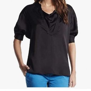 Derek Lam for Designation Women's Relaxed Fit Charmeuse Top